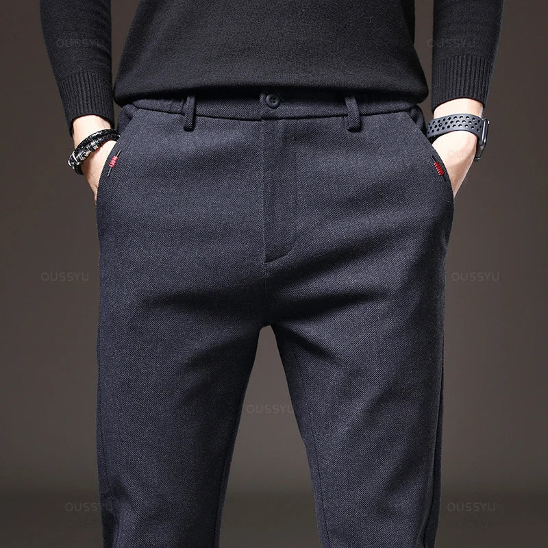 Refined Stretch Trousers
