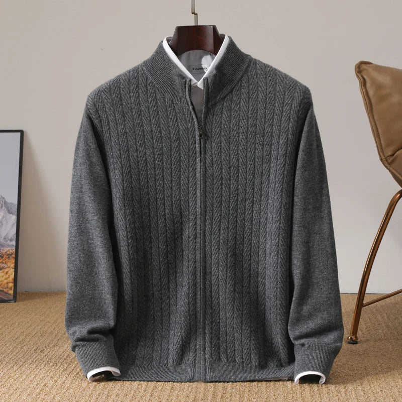 Merino Zip Sweater