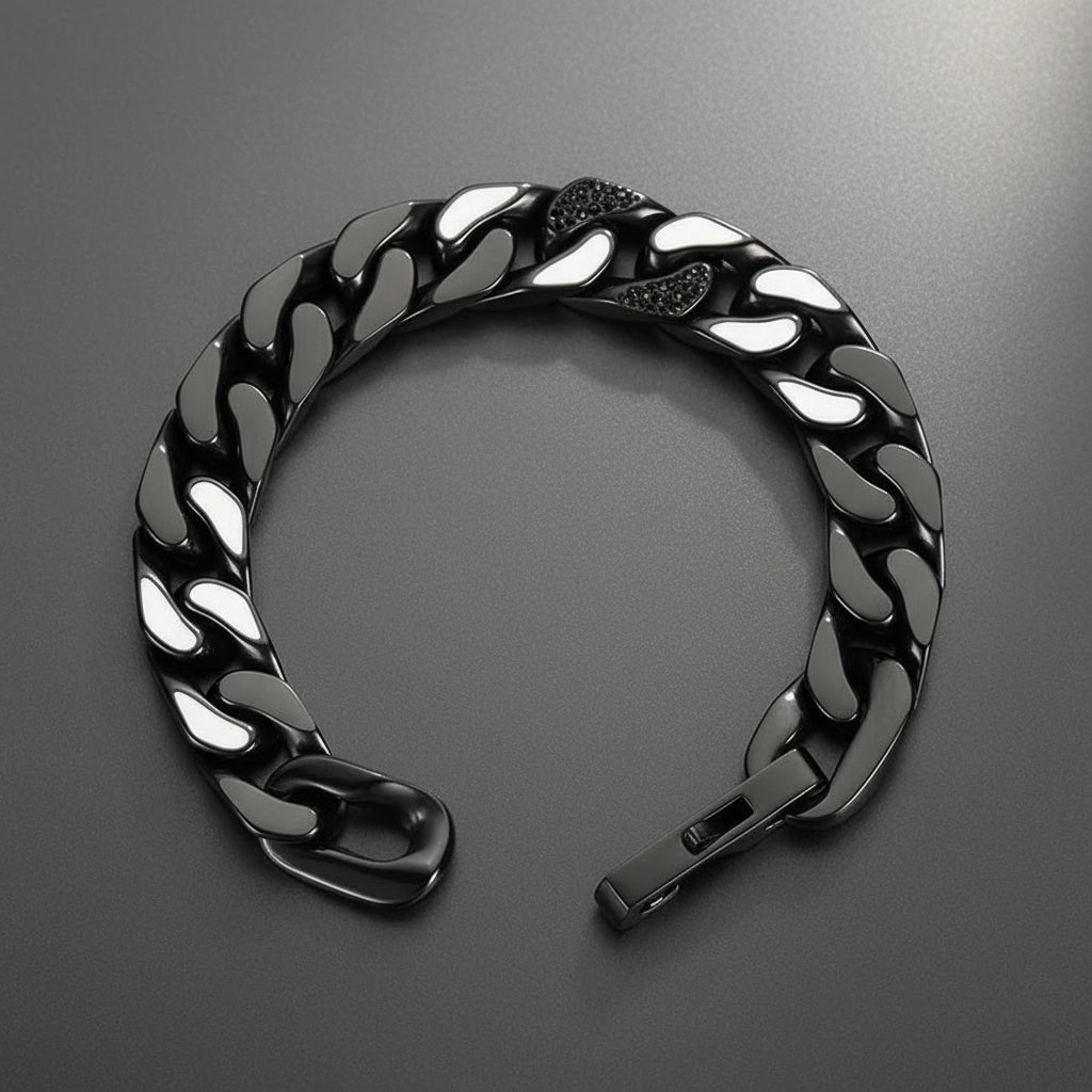 Holt Cuban Steel Bracelet