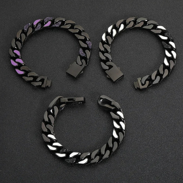 Holt Cuban Steel Bracelet