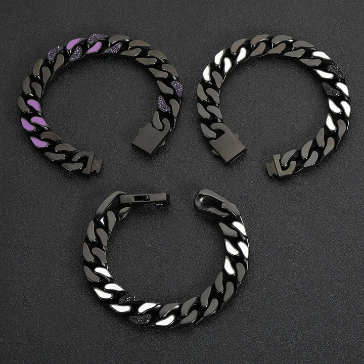 Holt Cuban Steel Bracelet