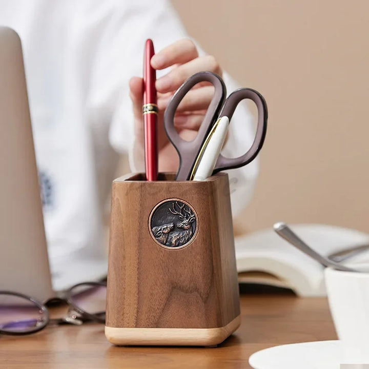 Walnut Desk Holder