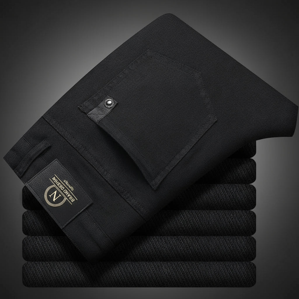 Cotton Slim Fit Trousers