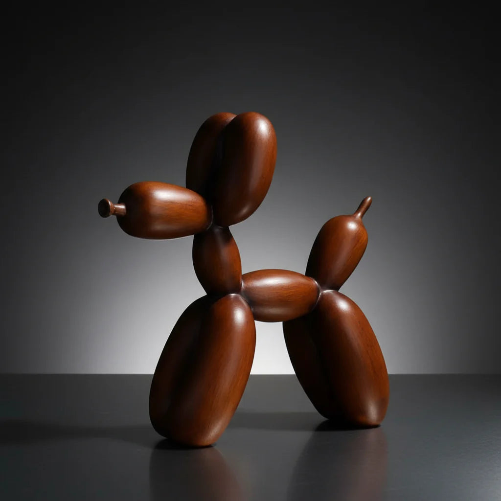 Modern Balloon Dog Sculpture