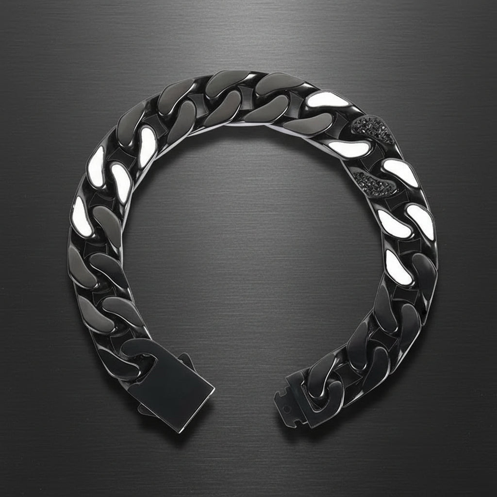 Holt Cuban Steel Bracelet