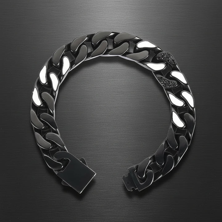 Holt Cuban Steel Bracelet