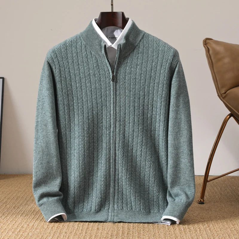 Merino Zip Sweater