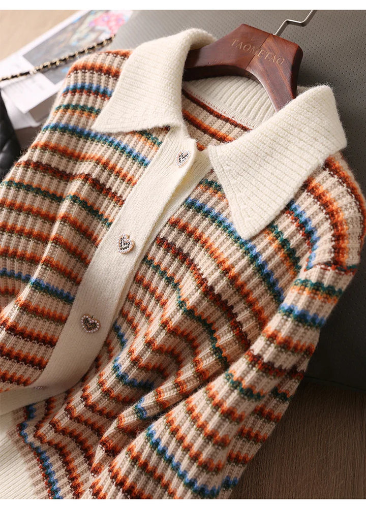 Striped Cardigan