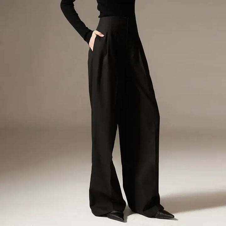 High Waist Wide-Leg Pants