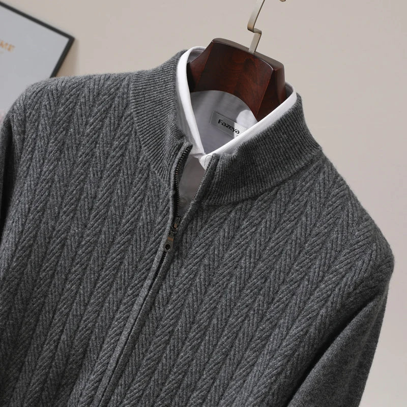 Merino Zip Sweater
