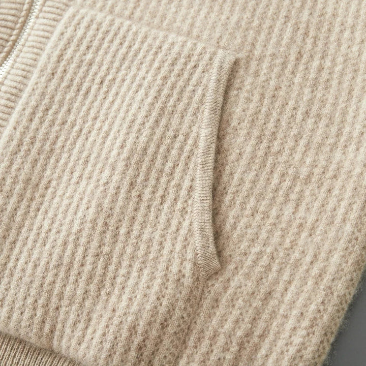 Merino Hooded Cardigan