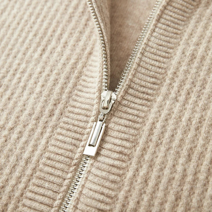 Merino Hooded Cardigan