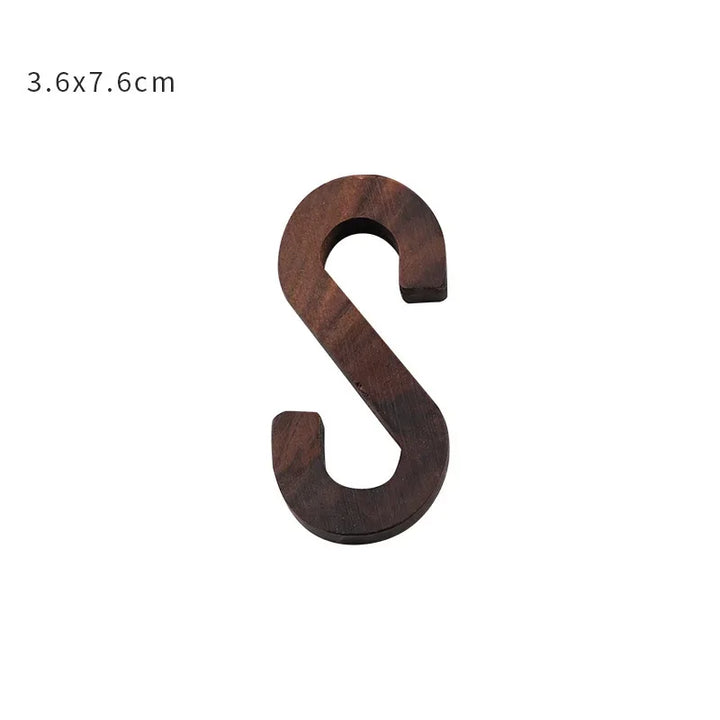 Walnut Letter Set