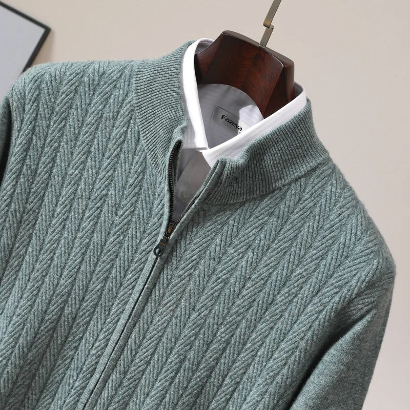 Merino Zip Sweater