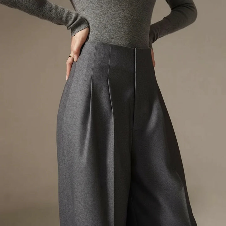 High Waist Wide-Leg Pants