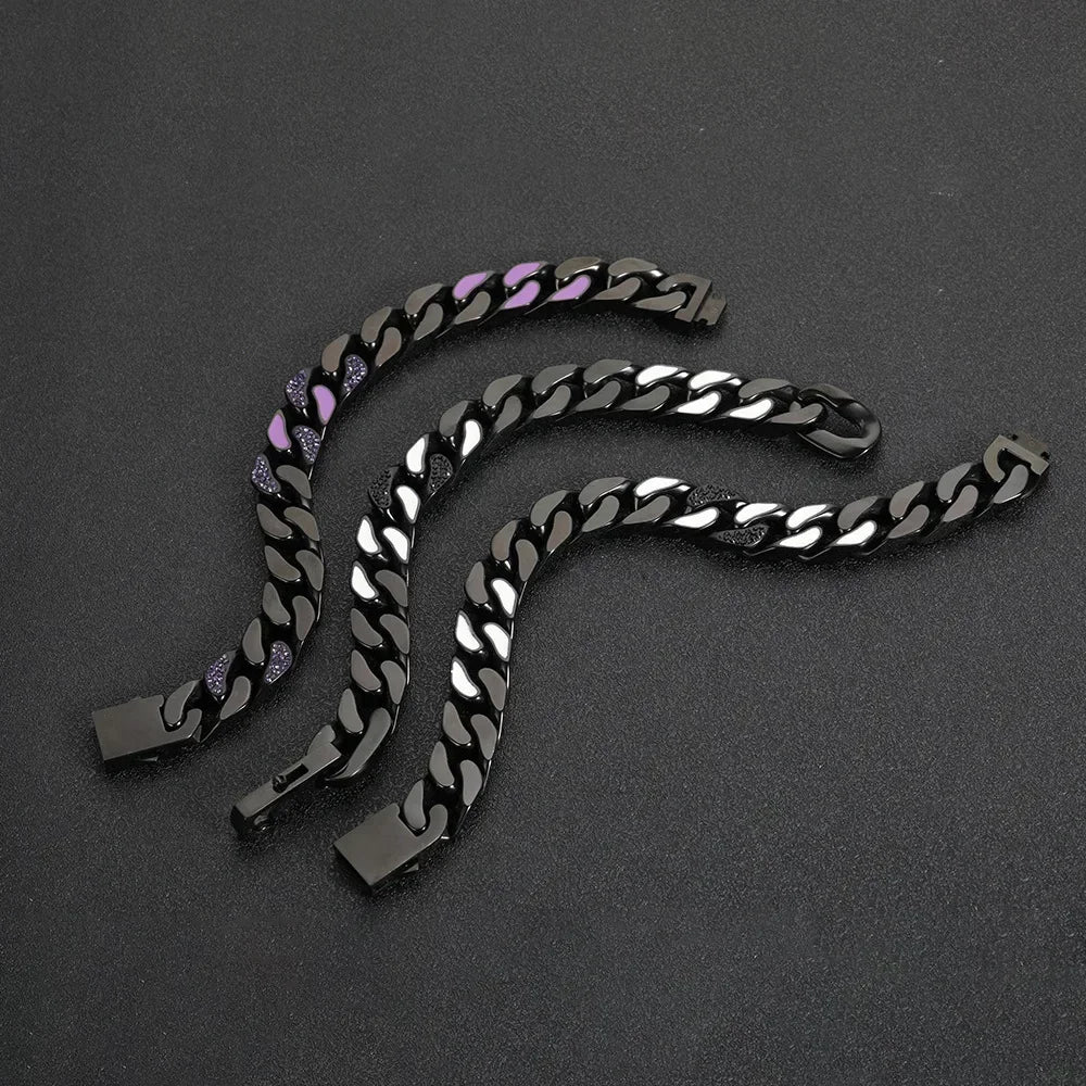 Holt Cuban Steel Bracelet