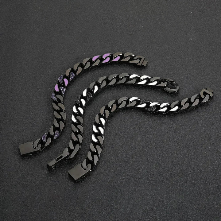 Holt Cuban Steel Bracelet