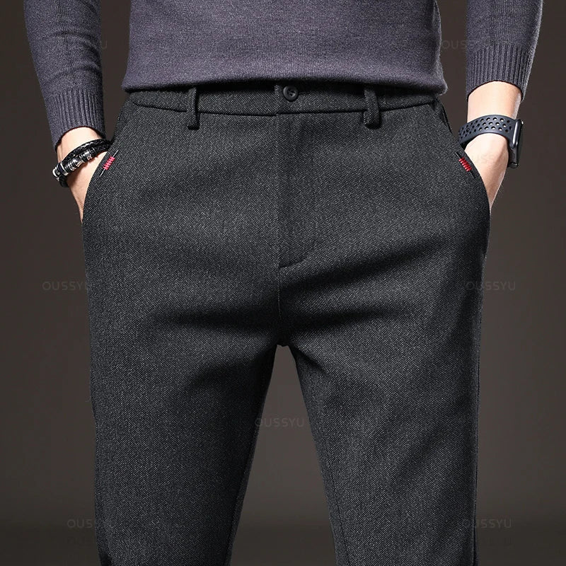 Refined Stretch Trousers