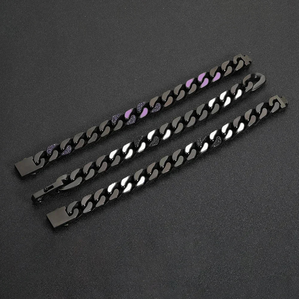 Holt Cuban Steel Bracelet