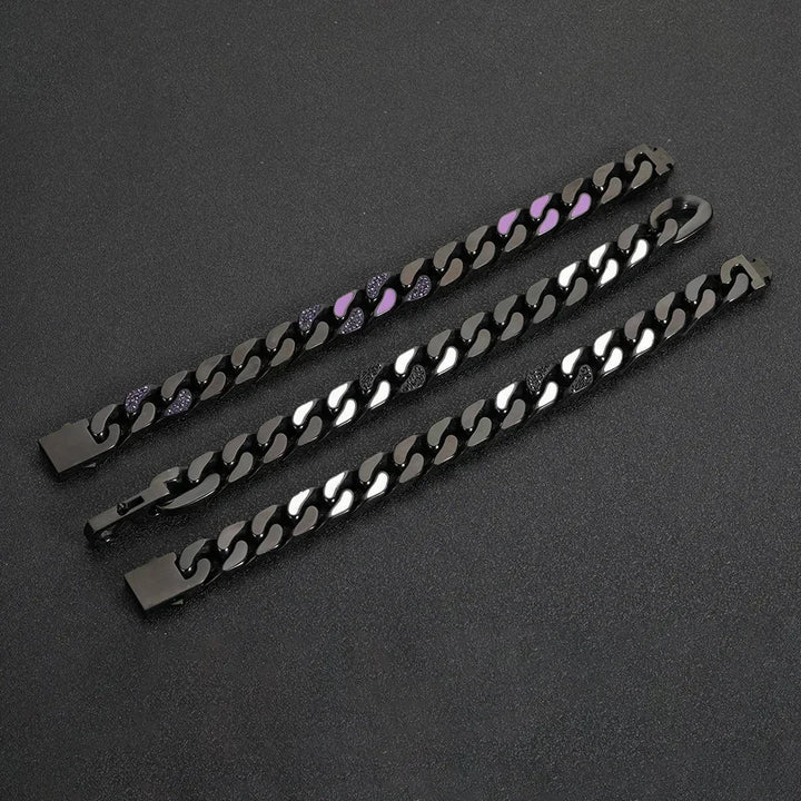 Holt Cuban Steel Bracelet