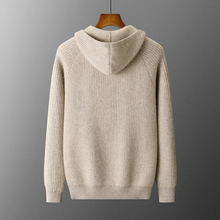 Merino Hooded Cardigan