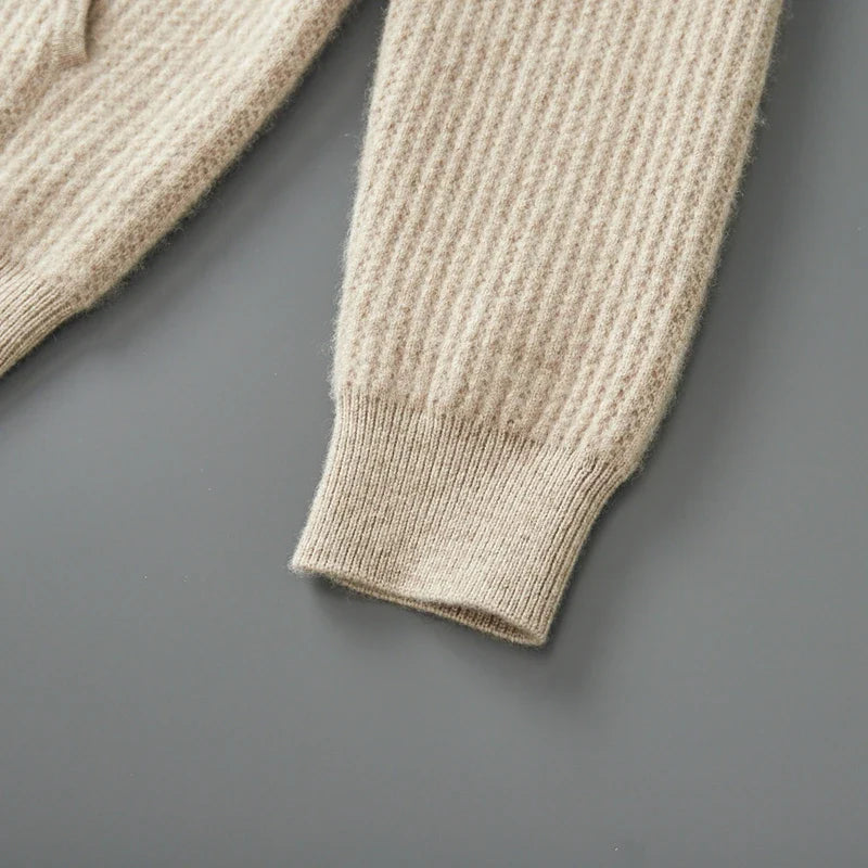 Merino Hooded Cardigan