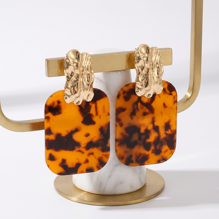 Amber Earrings