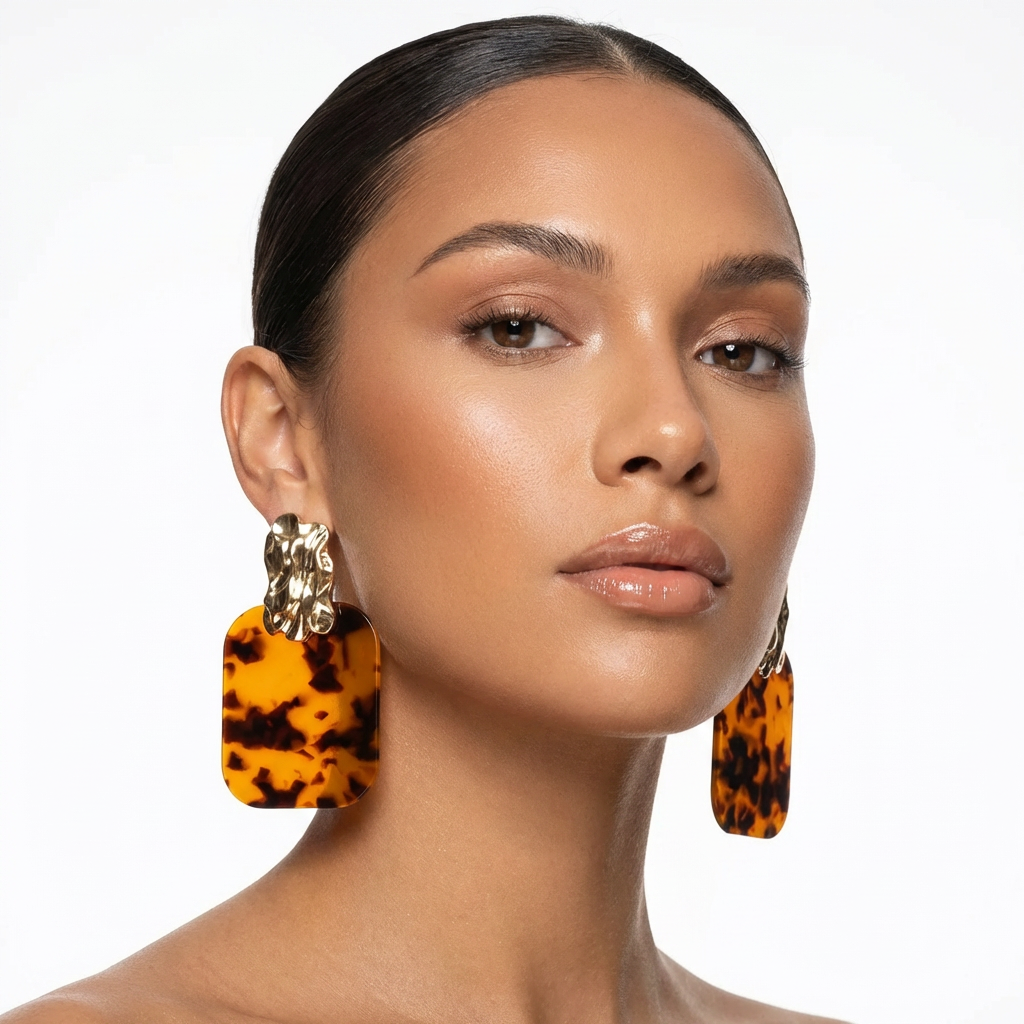 Amber Earrings