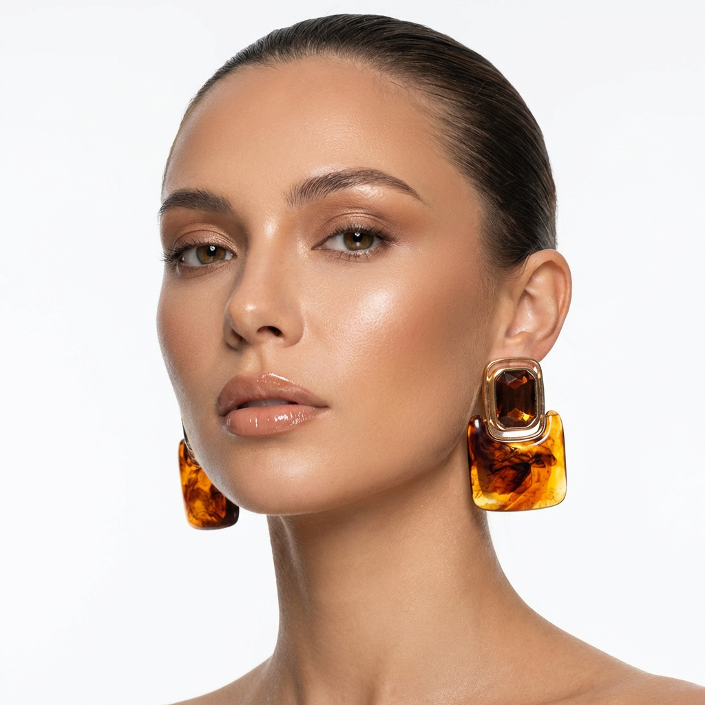 Amber Earrings