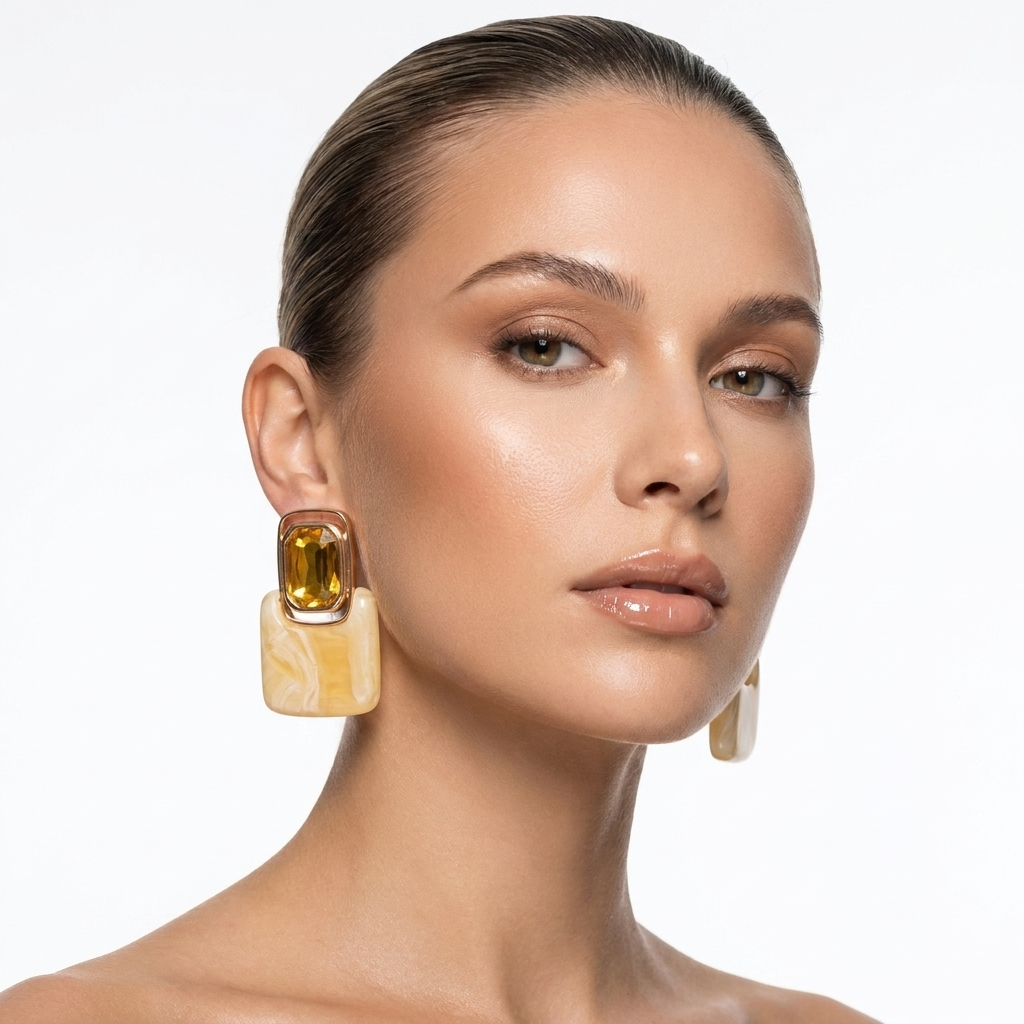 Amber Earrings
