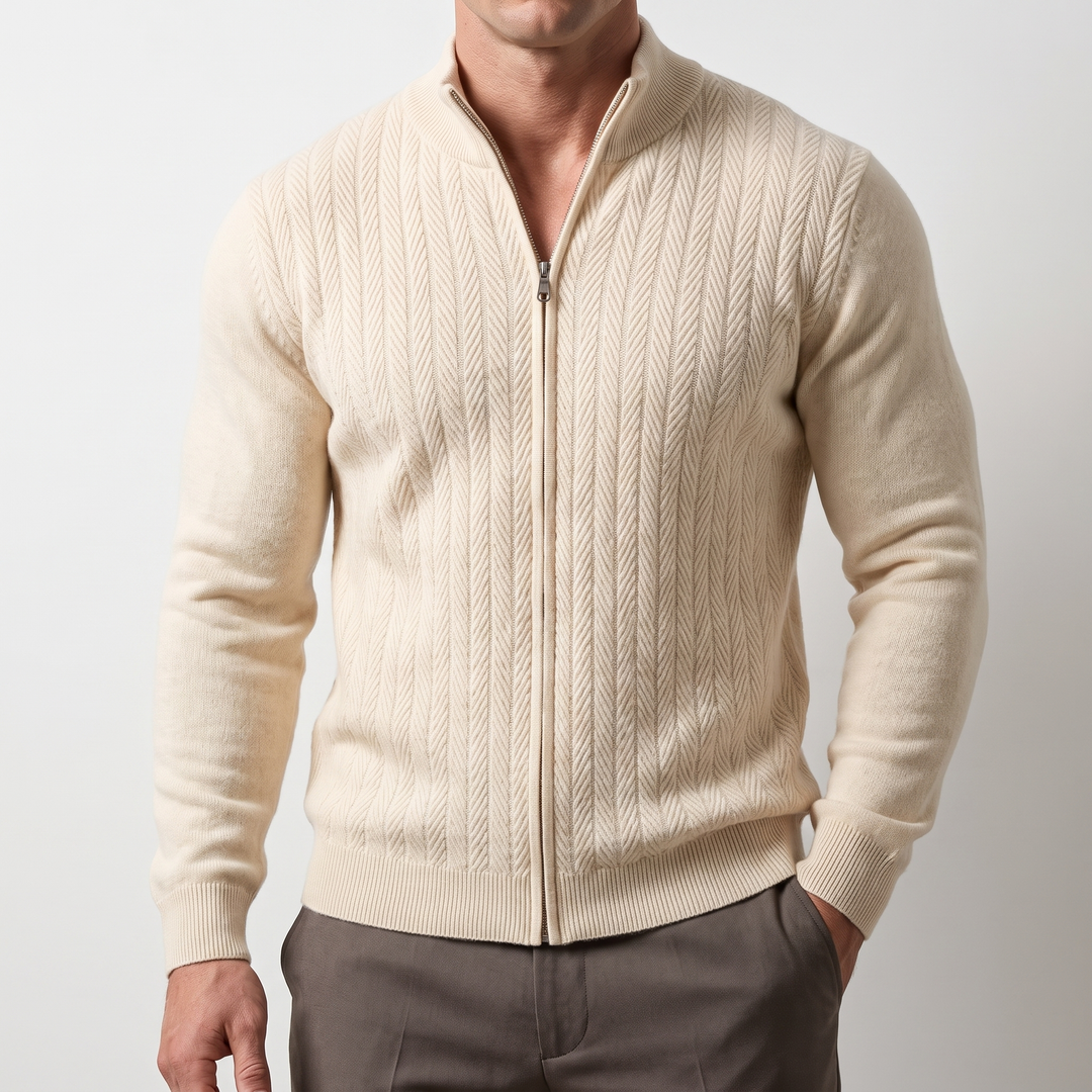 Merino Zip Sweater