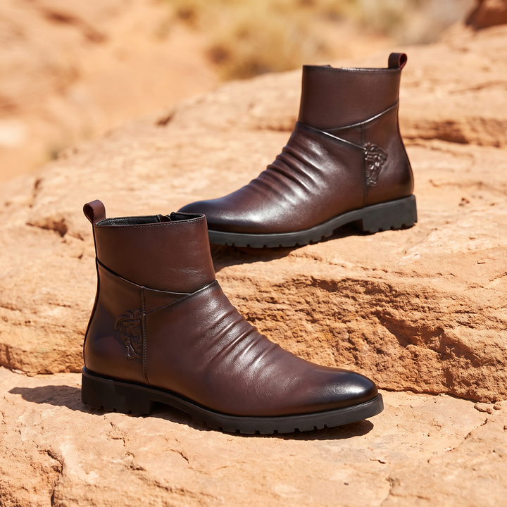 Holt Leather Mid Boots
