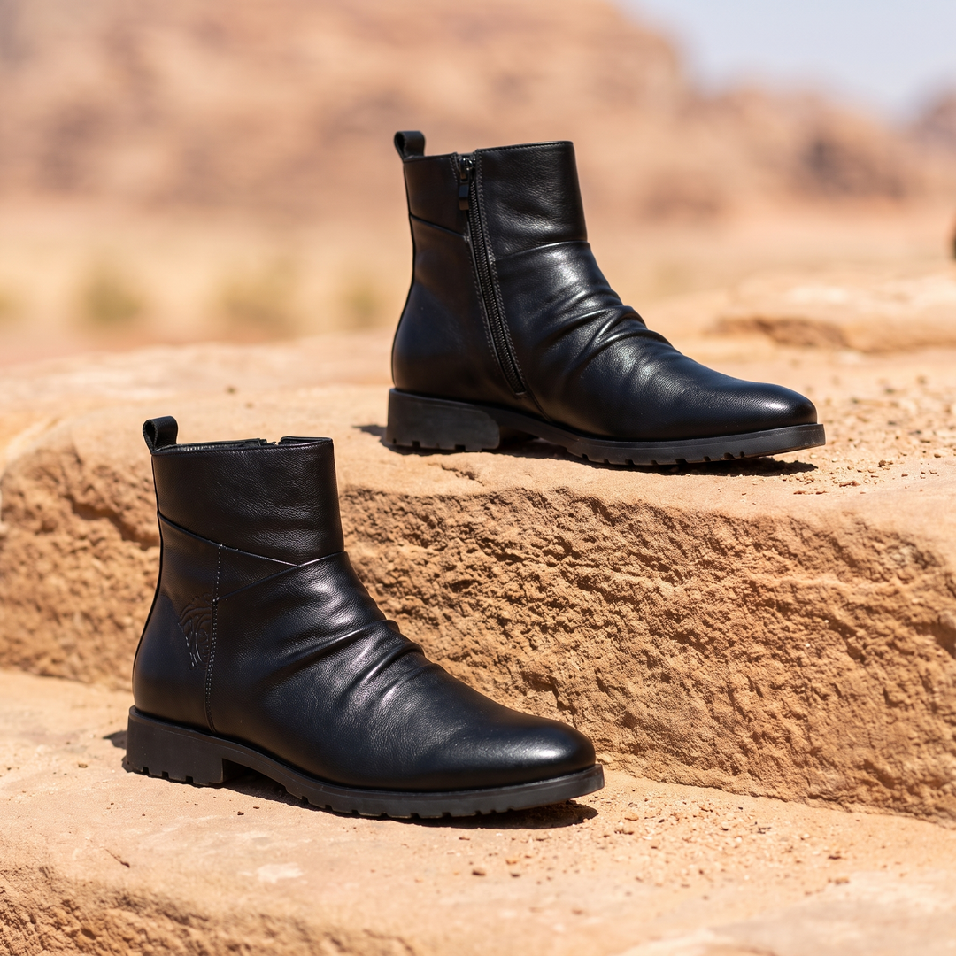 Holt Leather Mid Boots