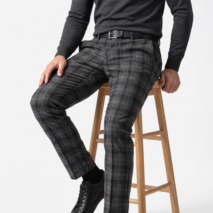 Devon Plaid Trouser