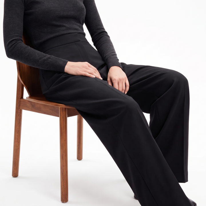 High Waist Wide-Leg Pants