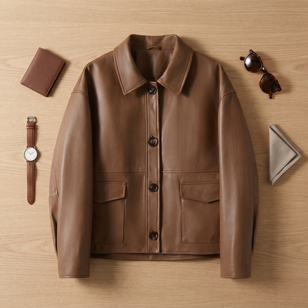 The Aurora Leather Jacket