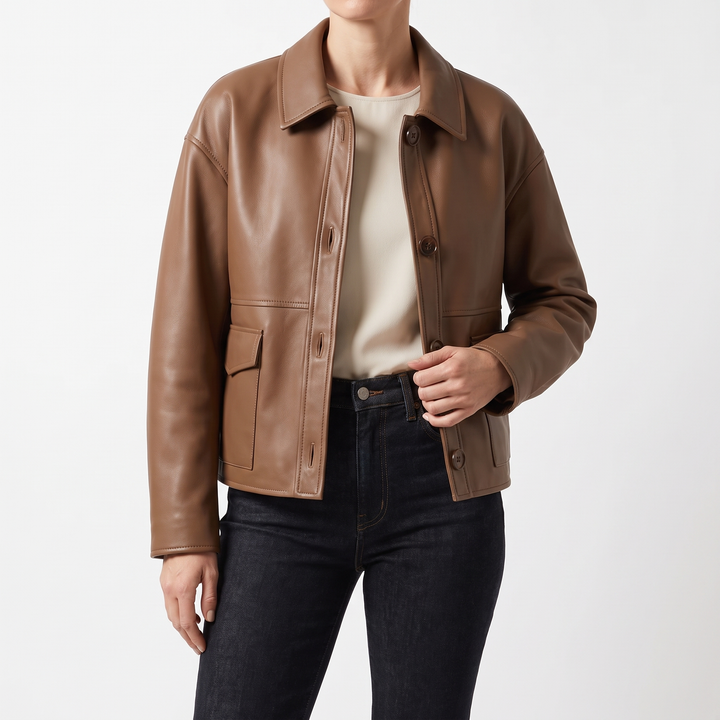 The Aurora Leather Jacket