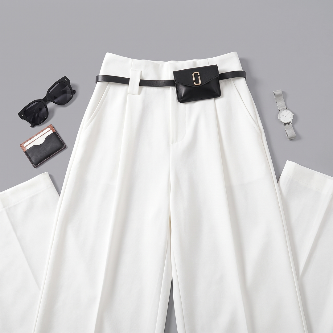 Wide Suit Pants