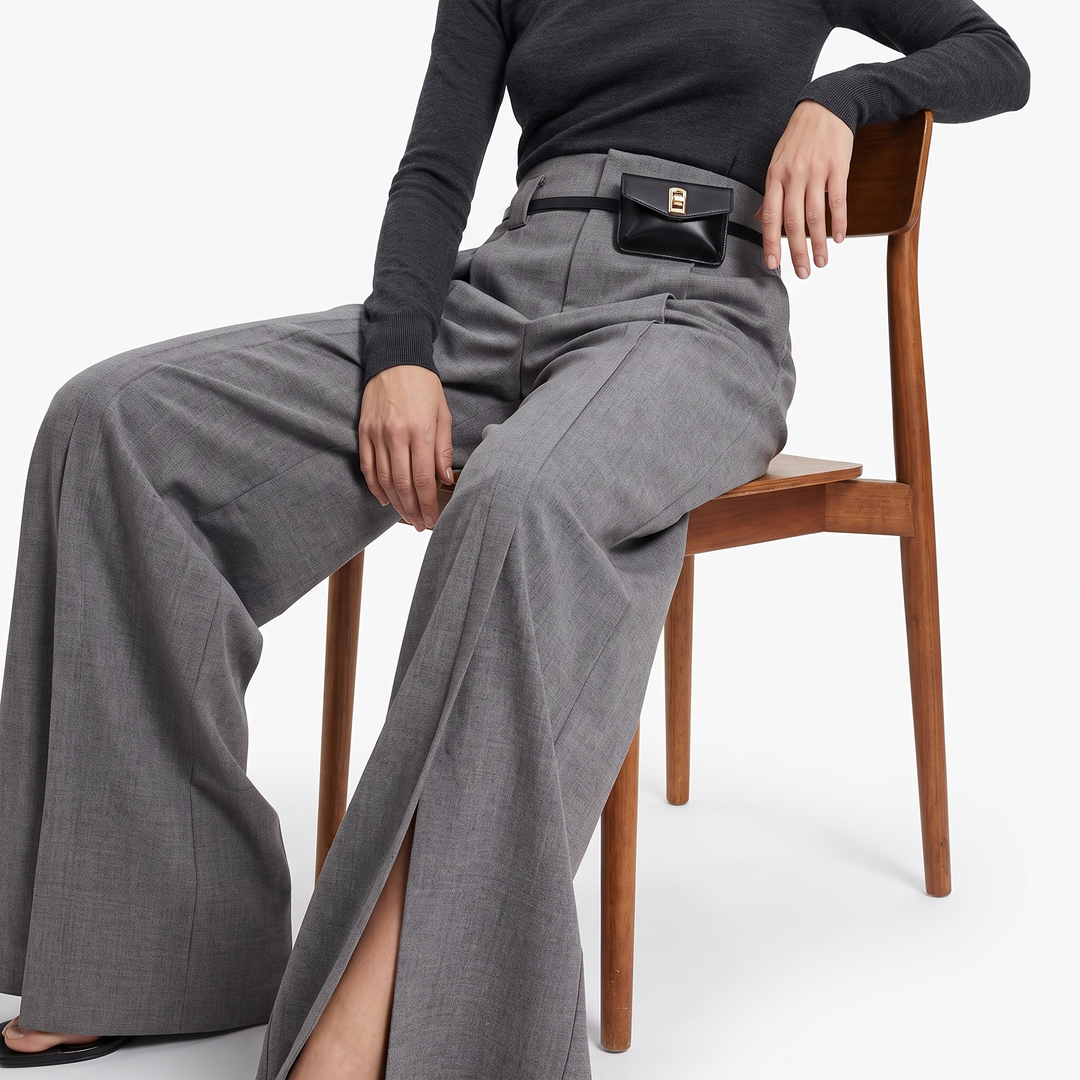 Wide Suit Pants