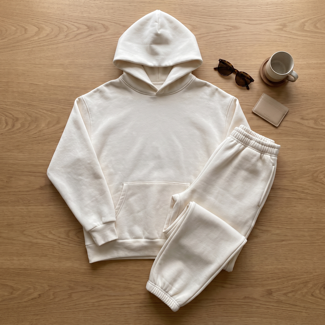 Noir Luxe Tracksuit Set