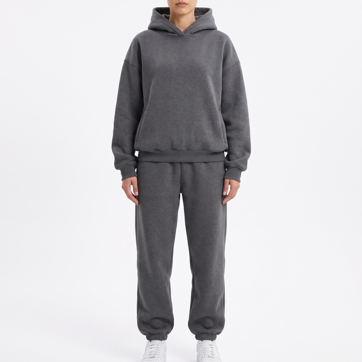 Noir Luxe Tracksuit Set