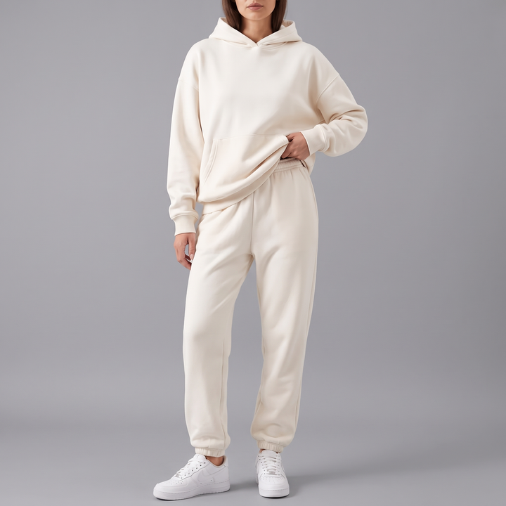 Noir Luxe Tracksuit Set